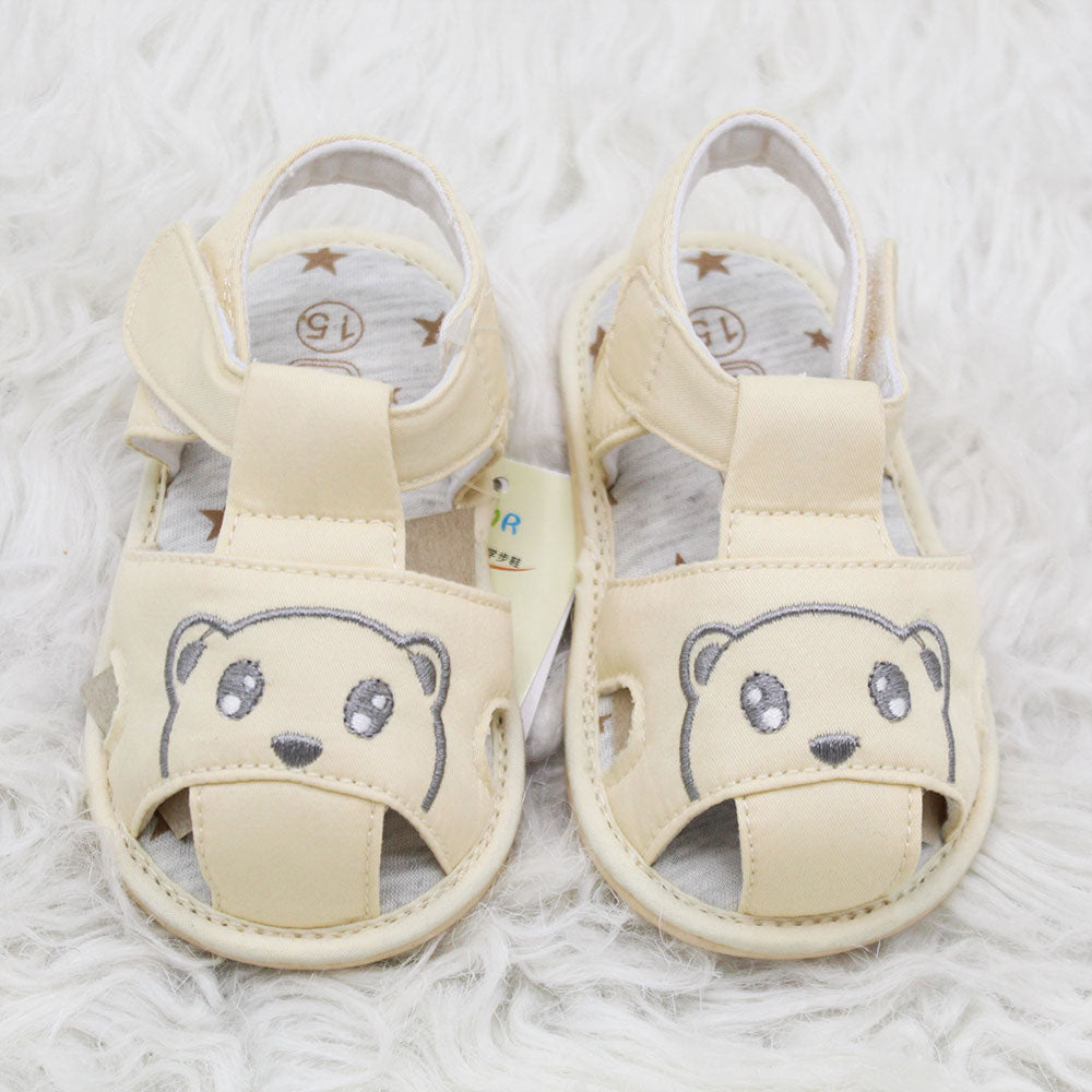 Imported Kids 3D Bear Baby Shoes Fashion Flat Sandals for 6-15 Months