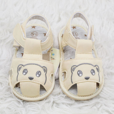 Imported Kids 3D Bear Baby Shoes Fashion Flat Sandals for 6-15 Months