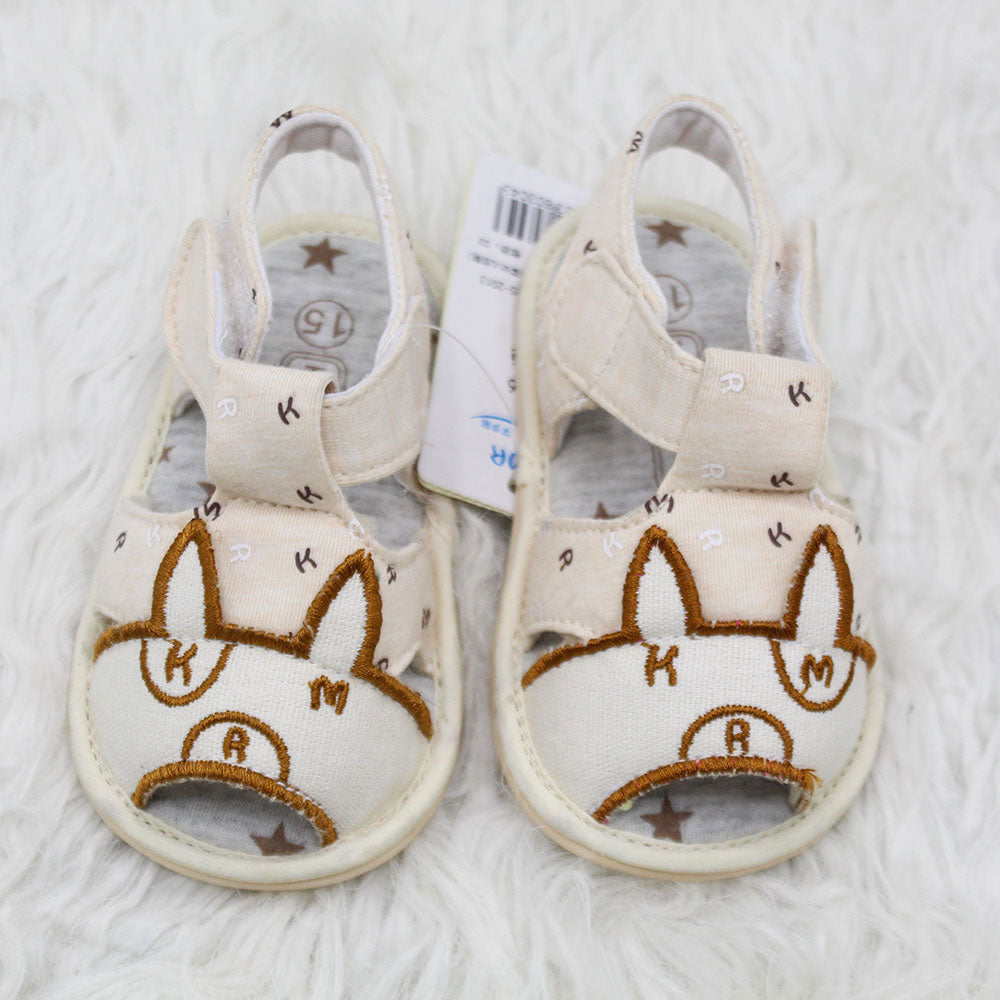 Imported Kids 3D Bear Baby Shoes Fashion Flat Sandals for 6-15 Months