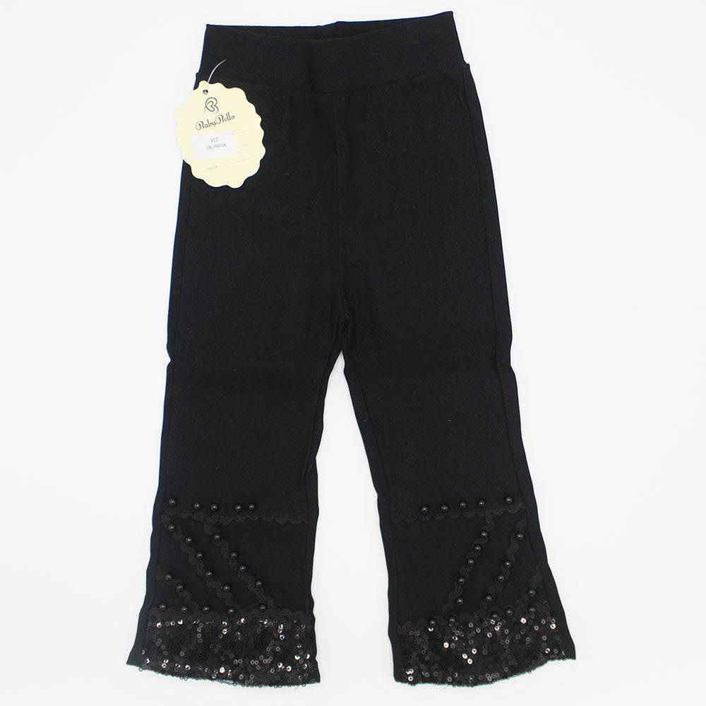 Imported Baby Girl Fancy Stylish Cotton Pants for 9 Months - 3 Years