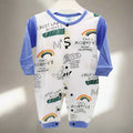 Imported Baby Full Sleeves Rainbow Romper for 6-18 Months