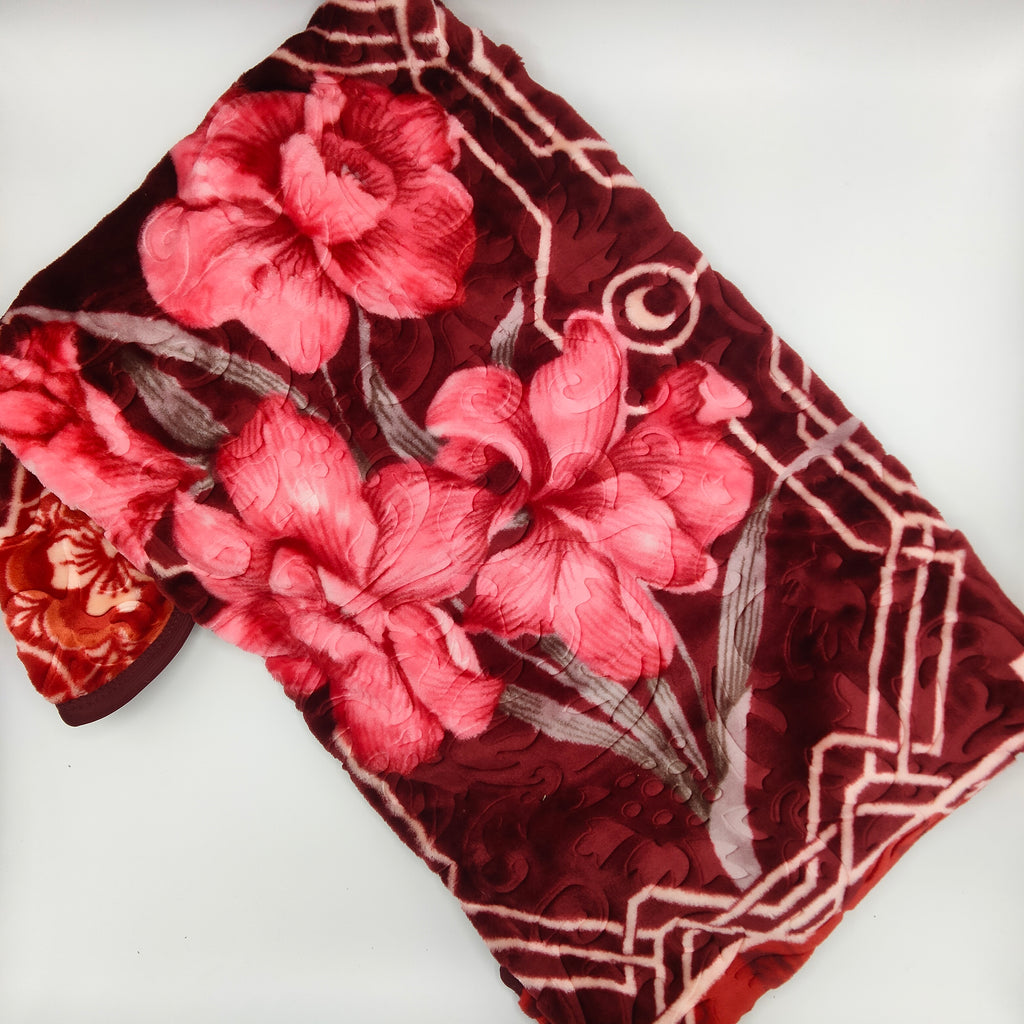 Baby Blanket Rosy Baby Embossed Cot Blanket