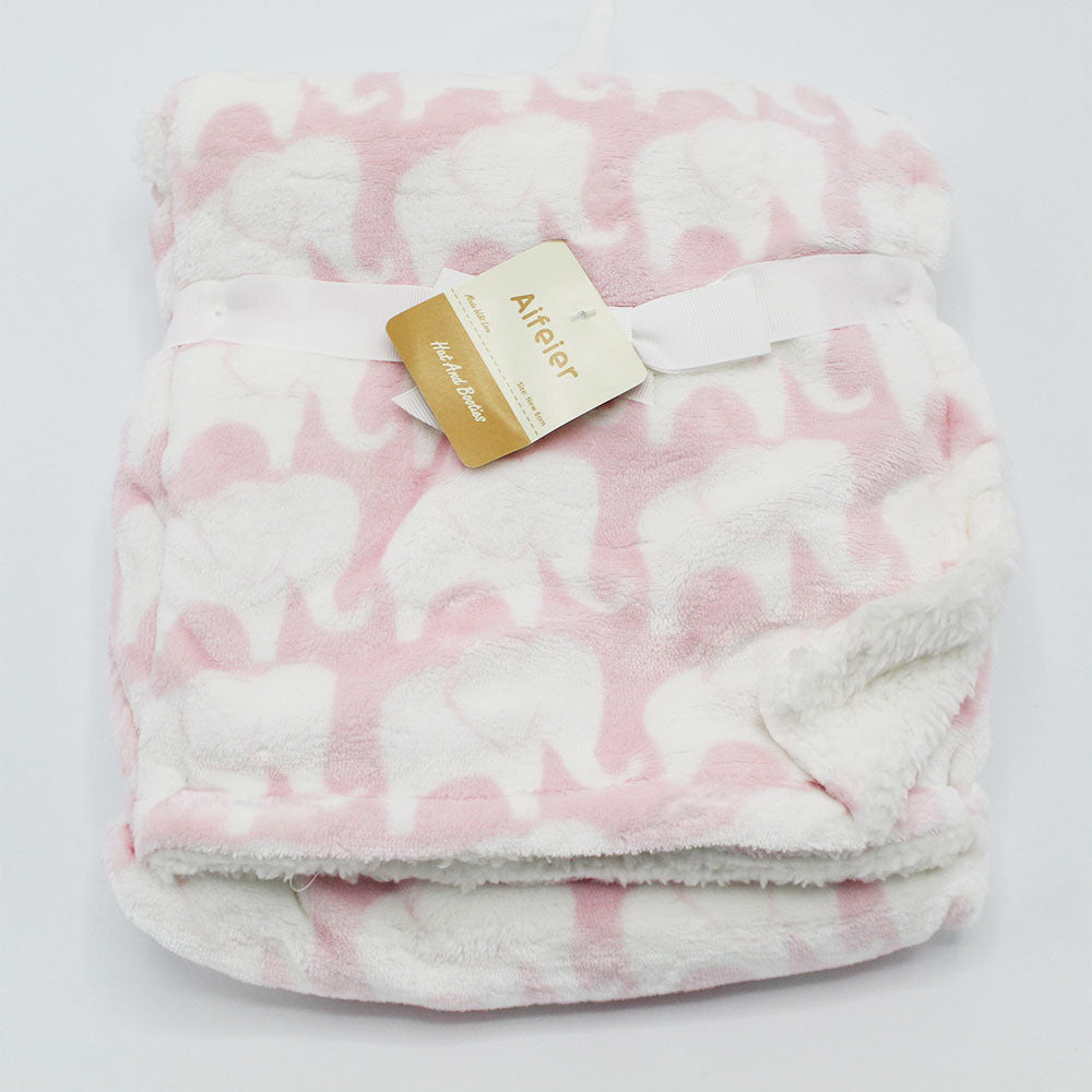 Imported Winter Sherpa Fleece Super Soft Double Layer Baby Plush Blanket