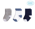 Imported Newborn Baby Pack of 3 Pairs Socks for 0-6 Months
