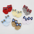 Imported 1 Pair Cute Bow Baby Cotton Wool Socks For 0-6 Months