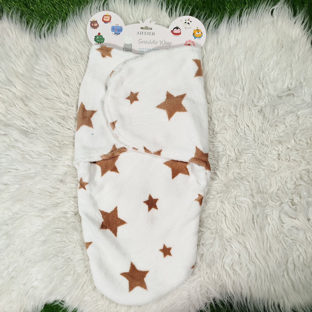 Soft Warm Fleece Swaddle for 0–6 Months
