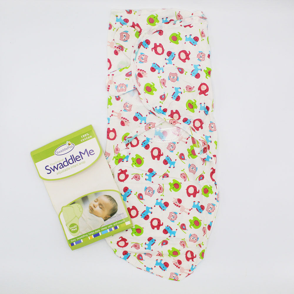 Imported Super Soft 100% Cotton Swaddle Me for 0-6 Months