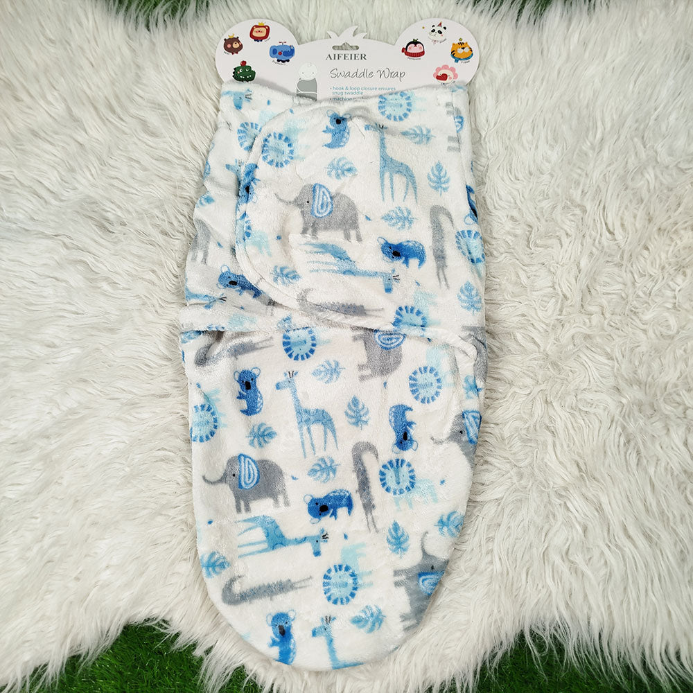 Soft Warm Fleece Swaddle for 0–6 Months