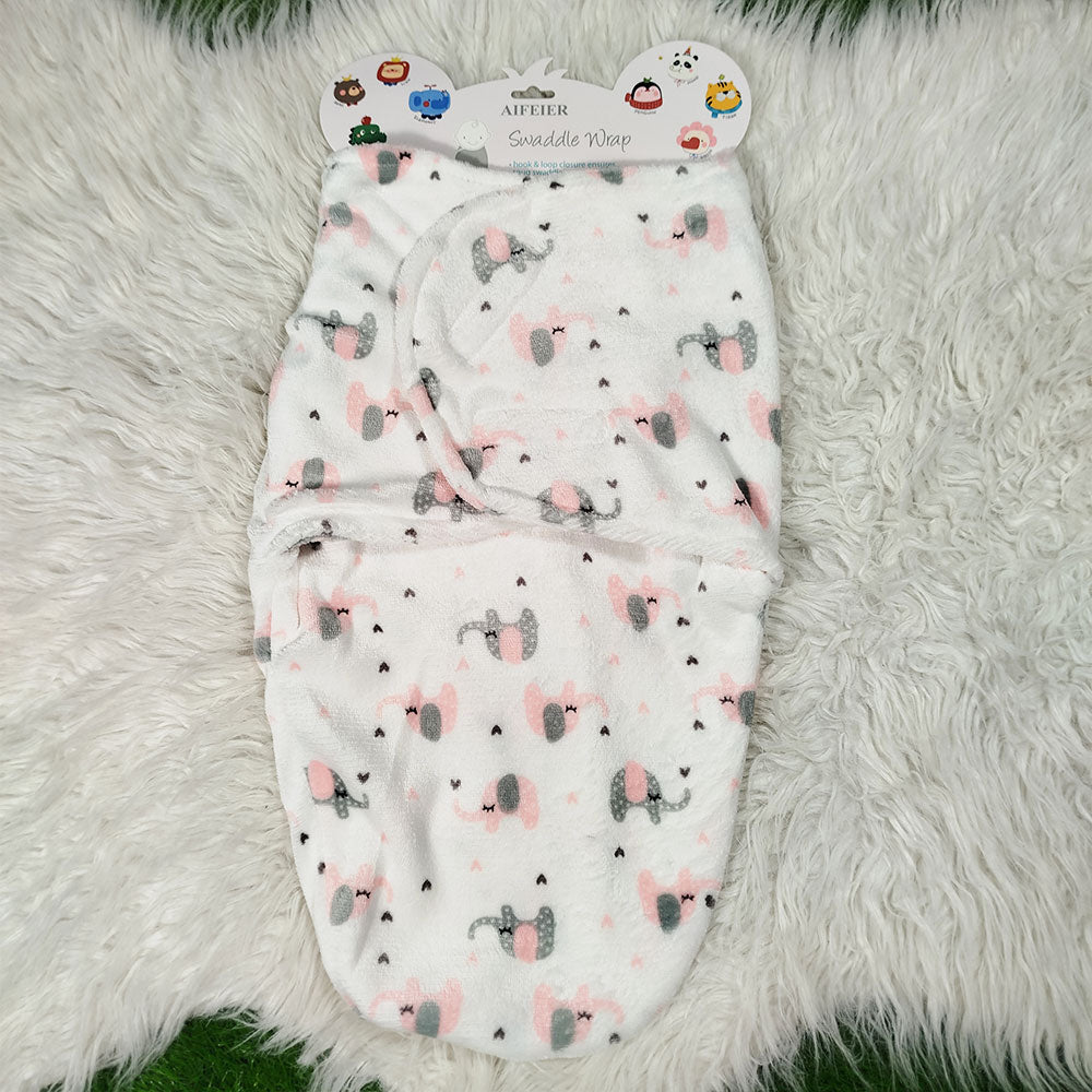 Imported Baby Winter Swaddle Wrap | Soft Warm Fleece Swaddle for 0–6 Months