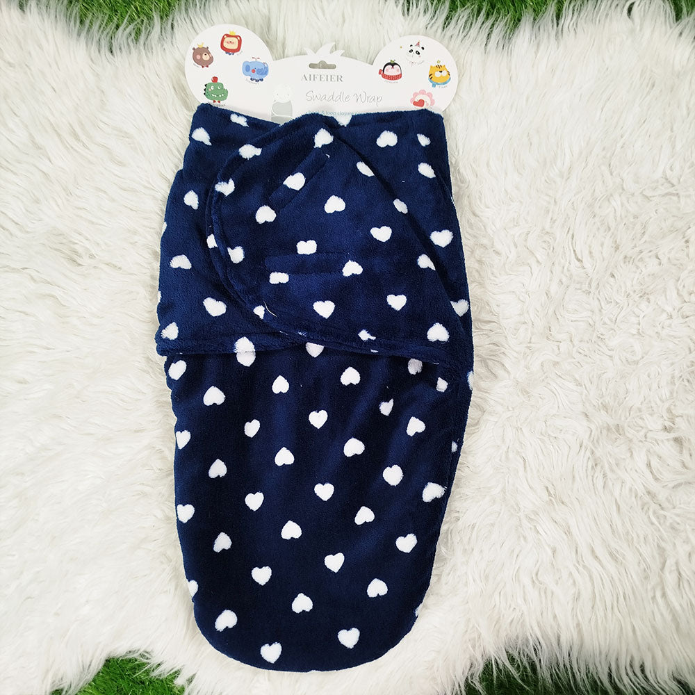 Imported Baby Winter Swaddle Wrap | Soft Warm Fleece Swaddle for 0–6 Months