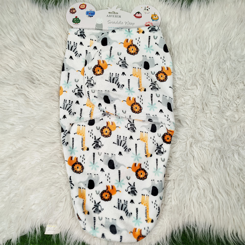 Soft Warm Fleece Swaddle for 0–6 Months