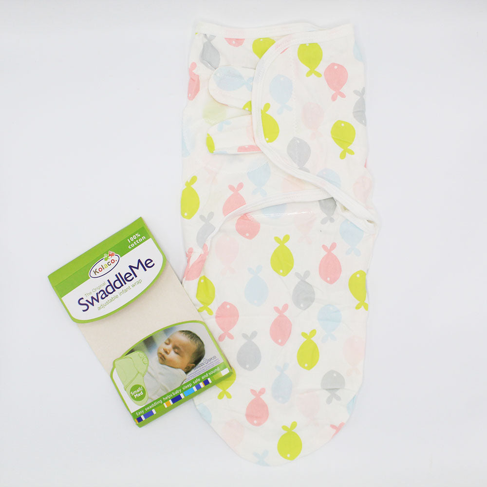 Imported Super Soft 100% Cotton Swaddle Me for 0-6 Months