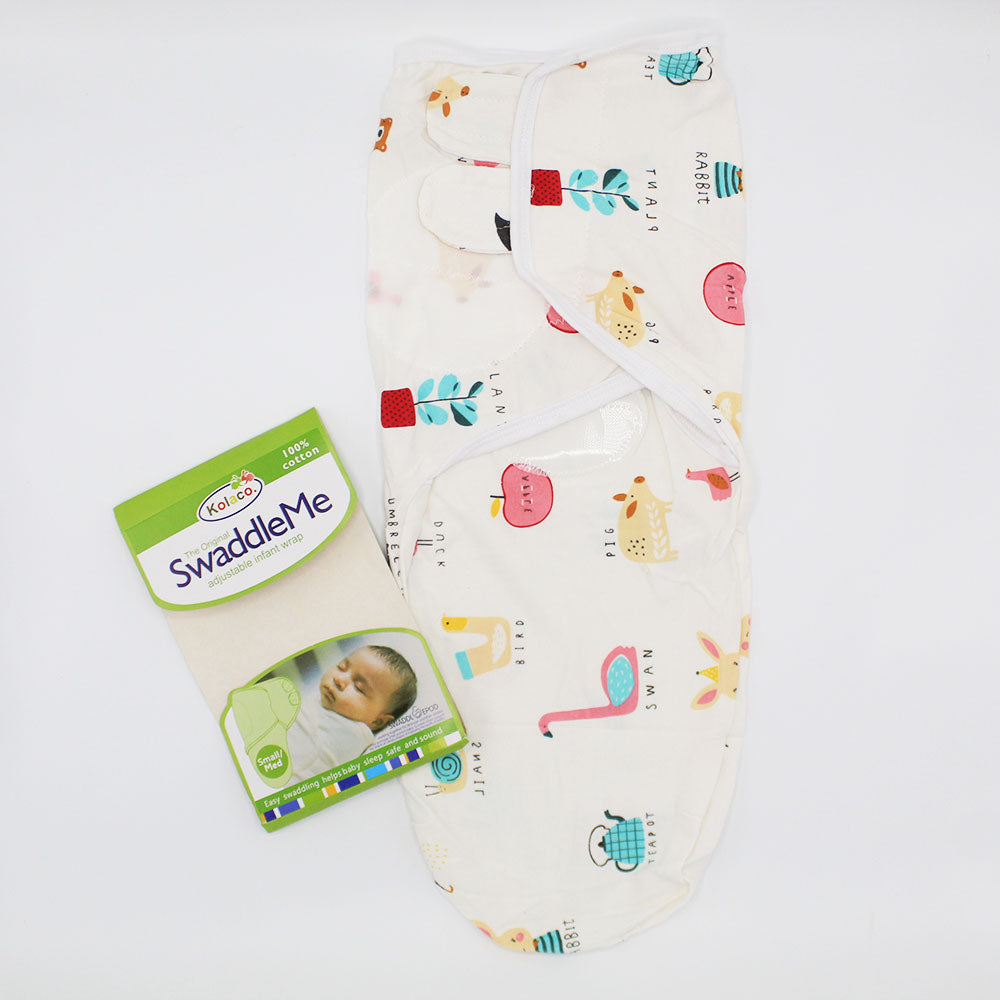 Imported Super Soft 100% Cotton Swaddle Me for 0-6 Months