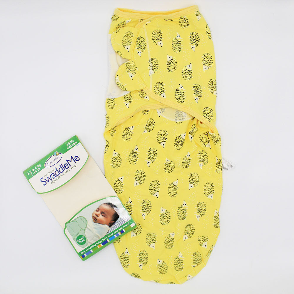 Imported Super Soft 100% Cotton Swaddle Me for 0-6 Months