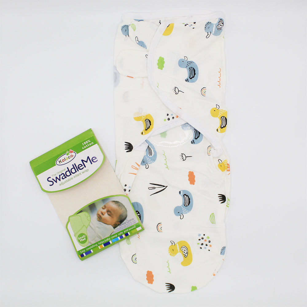 Imported Super Soft 100% Cotton Swaddle Me for 0-6 Months