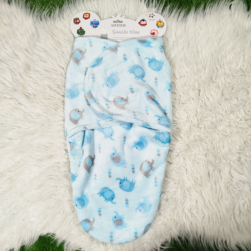 Soft Warm Fleece Swaddle for 0–6 Months