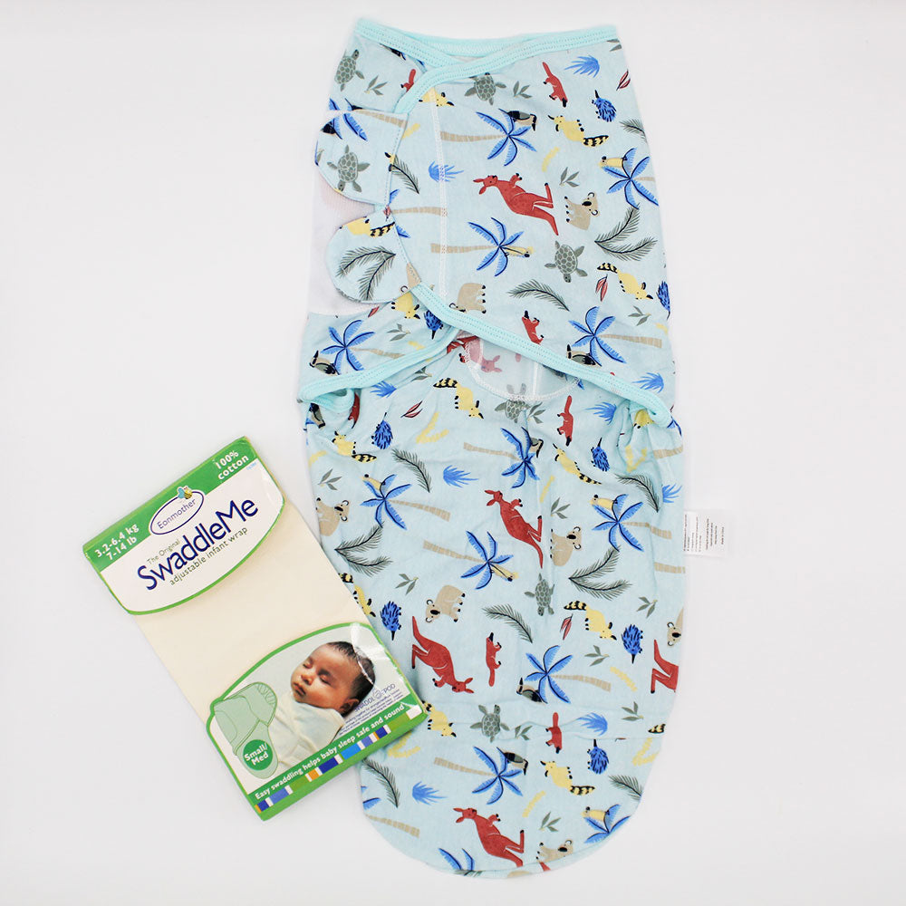 Imported Super Soft 100% Cotton Swaddle Me for 0-6 Months