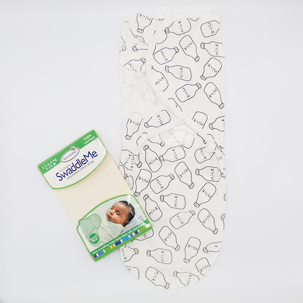 Imported Super Soft 100% Cotton Swaddle Me for 0-6 Months