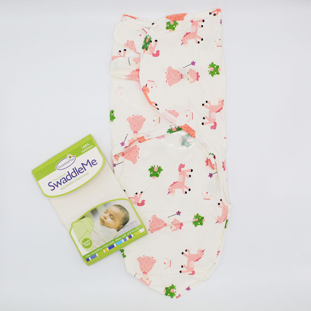 Imported Super Soft 100% Cotton Swaddle Me for 0-6 Months