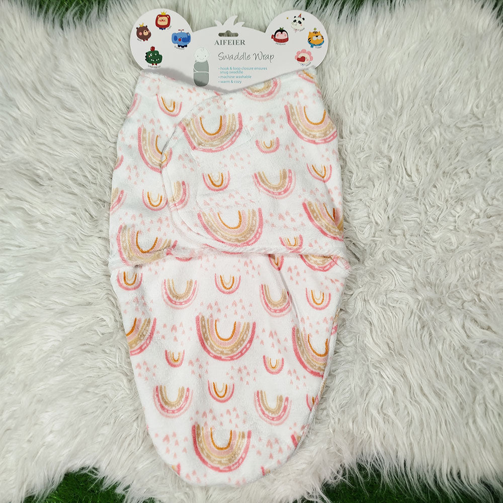 Soft Warm Fleece Swaddle for 0–6 Months
