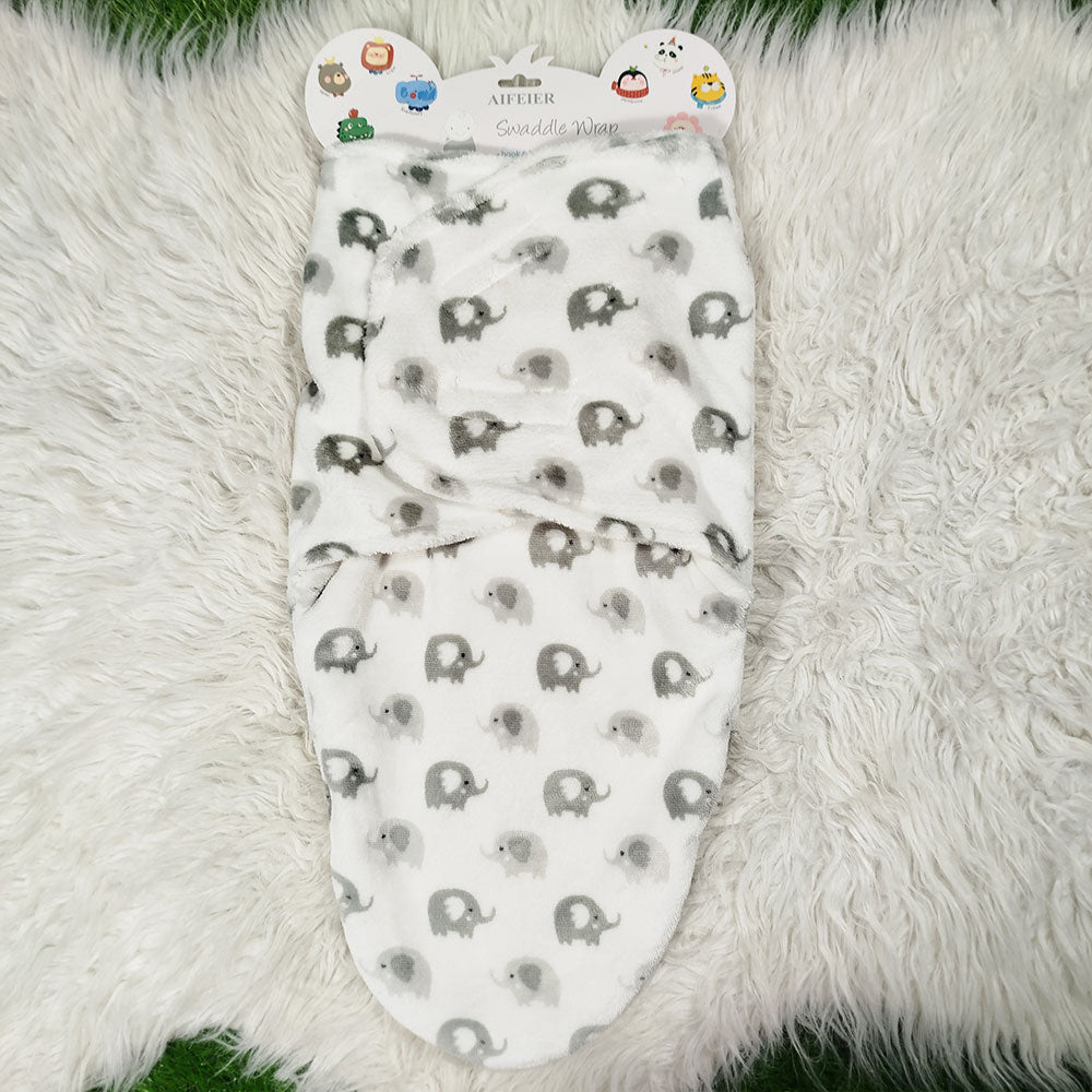 Soft Warm Fleece Swaddle for 0–6 Months