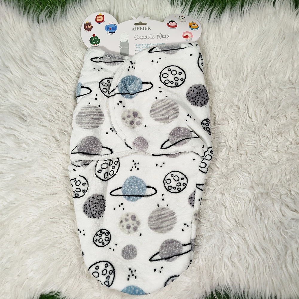 Soft Warm Fleece Swaddle for 0–6 Months