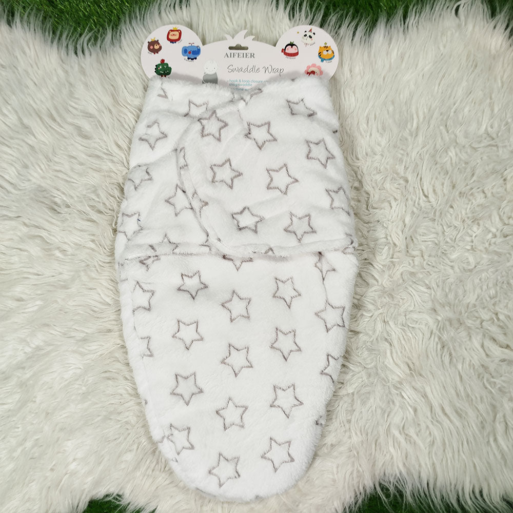 Soft Warm Fleece Swaddle for 0–6 Months