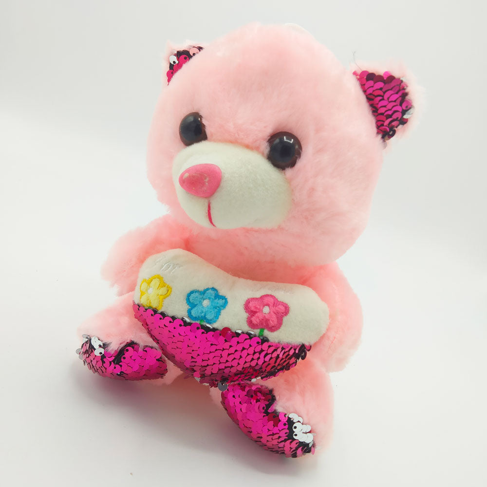 Super Soft Baby Teddy Stuffed Toy - Pink