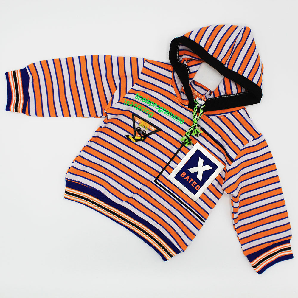 Baby Kids X-Bated Long Sleeve Pullover Hoodie Sweatshirt for 9 Months - 3 Years
