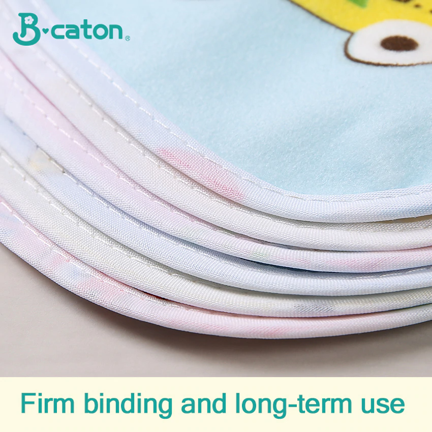 Pack of 3 Imported Baby Waterproof Double Layer Bandana Bibs