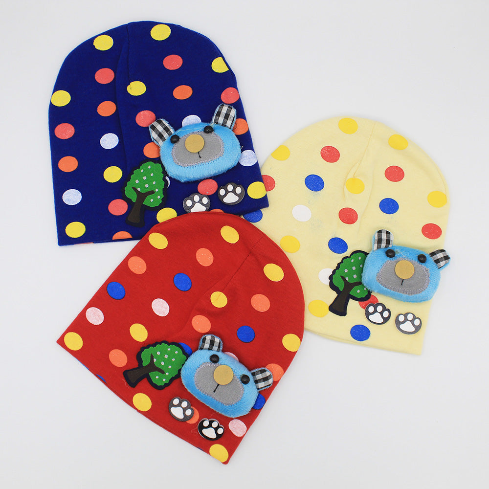 Baby Fancy 3D Bear Tree Cap for 0-12 Months