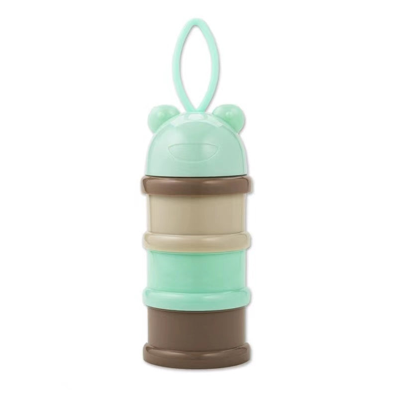 Durable 3 Layer Baby Milk Powder Container