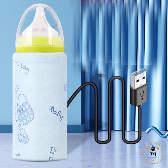 Imported USB Baby Bottle Warmer Portable Travel Milk Feeder Warmer