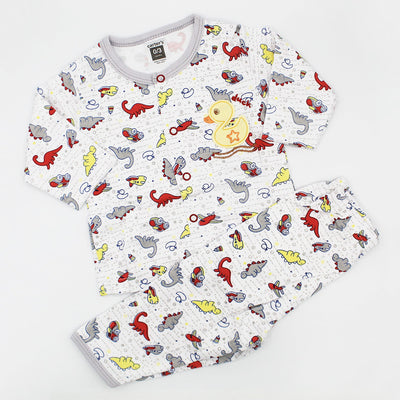 Imported Carters Duck Dinos Night Dress for 0-6 months