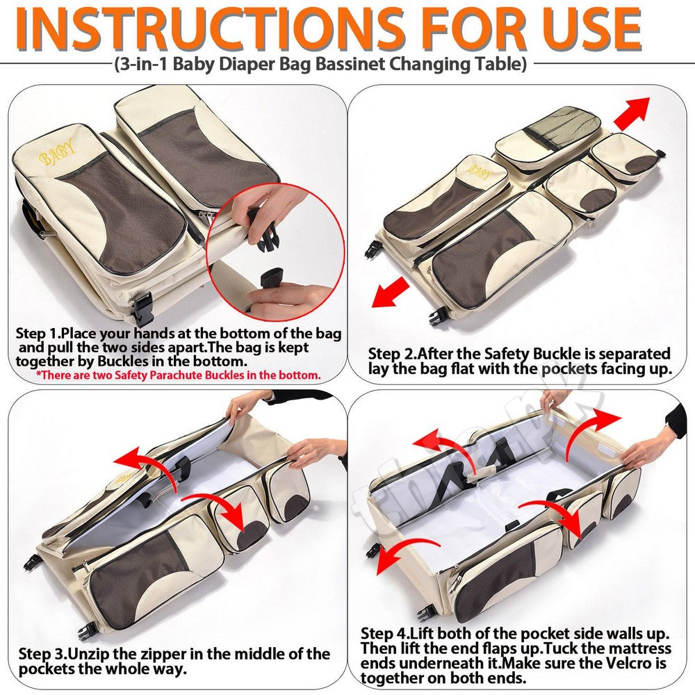 4-in-1 Portable Multifunction Sleeping Bag Bed