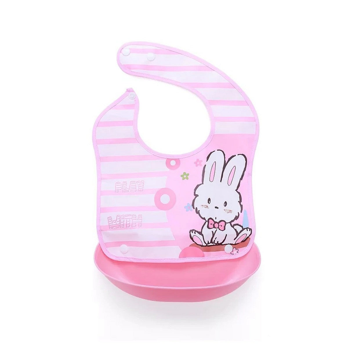 Waterproof Silicone Baby Bibs Silicone Bibs with Bowl Pocket Feeding Toddler Infant Unisex BPA Free