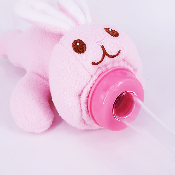 Soft Plush Cute Cartoon Character Baby Feeder Cover - Rabbit
