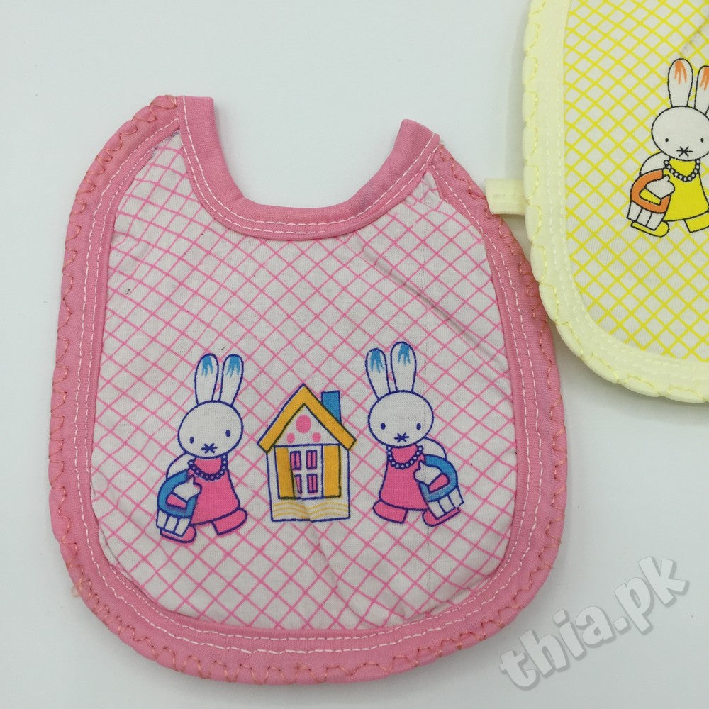 Pack Of Bibs For Babies With Back Plastic - Baby Bibs