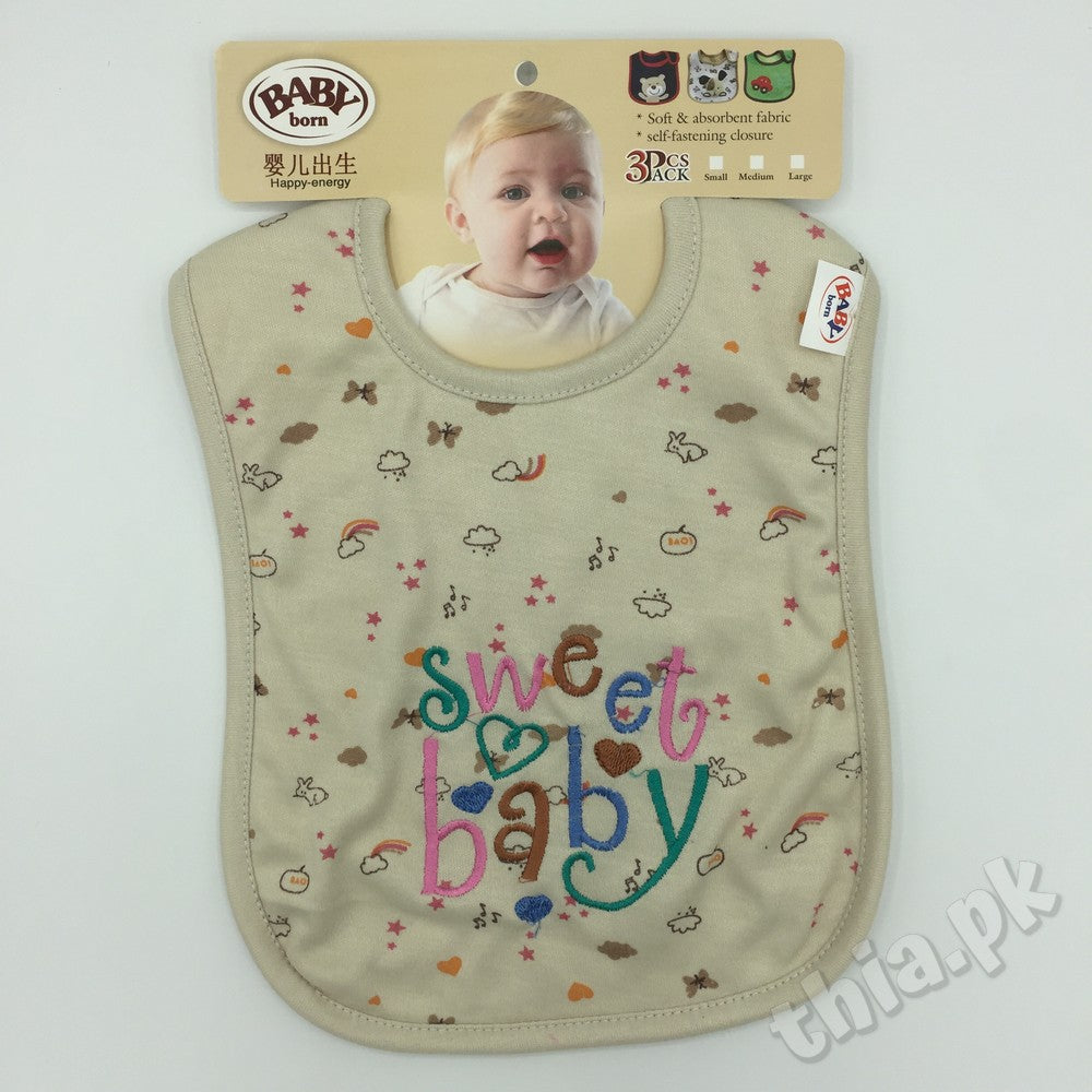 Towel Baby Bibs with Embroidered Prints Adjustable Magic Tapes Bandana Baby Girls boys Bibs & Burp Cloths Baby Clothing Product Towel Napkin Bandanas Baby Gift Newborn Infant Toddler