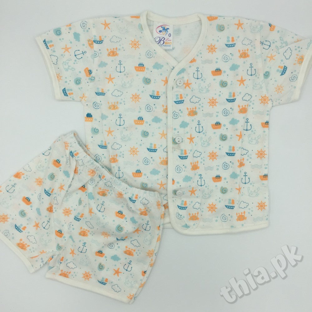 Newborn 100% Cotton Summer Suit Set Stuff Clothes for 0-3 months