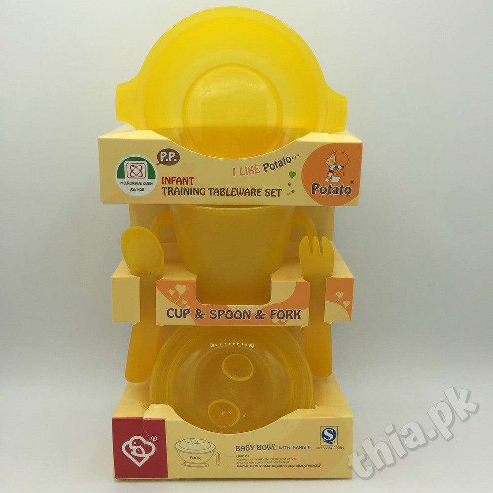 5 Pcs Infant Traning Tableware Set
