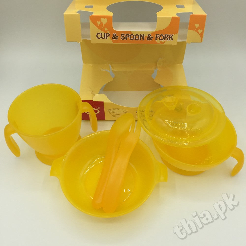 5 Pcs Infant Traning Tableware Set
