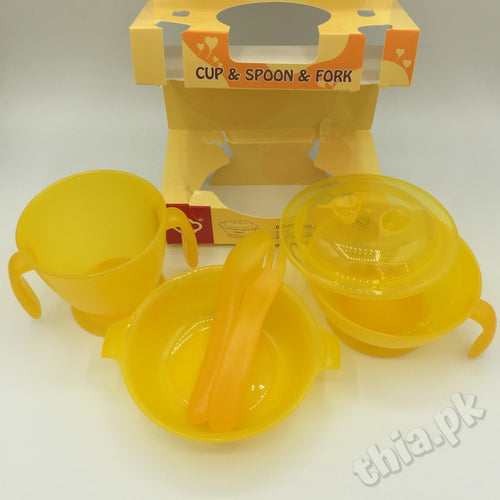 5 Pcs Infant Traning Tableware Set