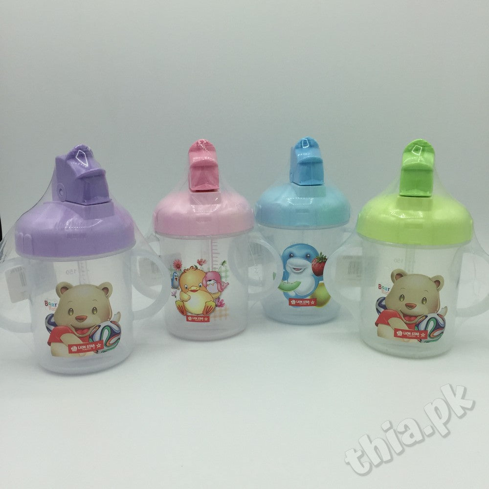 NHQ Unbreakable Plastic Baby Water Sipper Feeder - Design 4