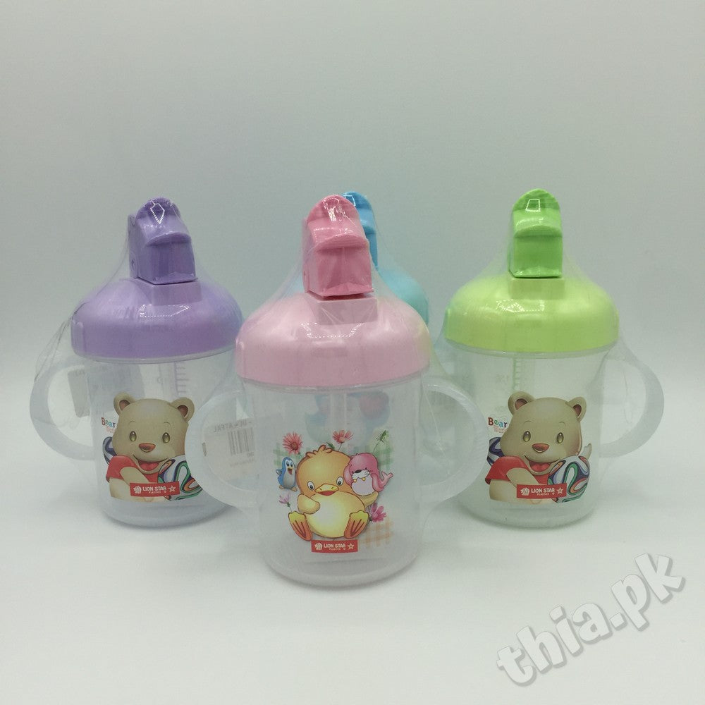 NHQ Unbreakable Plastic Baby Water Sipper Feeder - Design 4