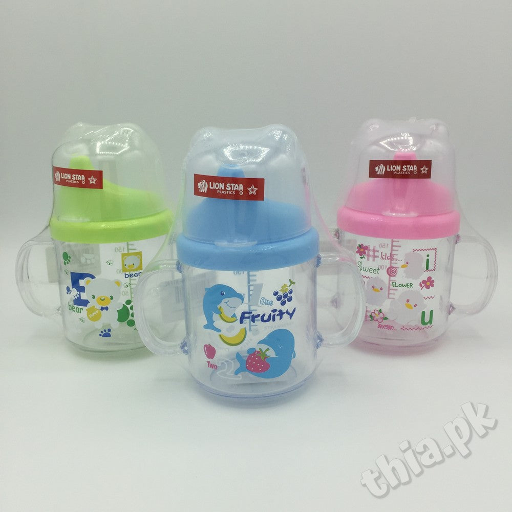 NHQ Unbreakable Plastic Baby Water Sipper Feeder - Design 1