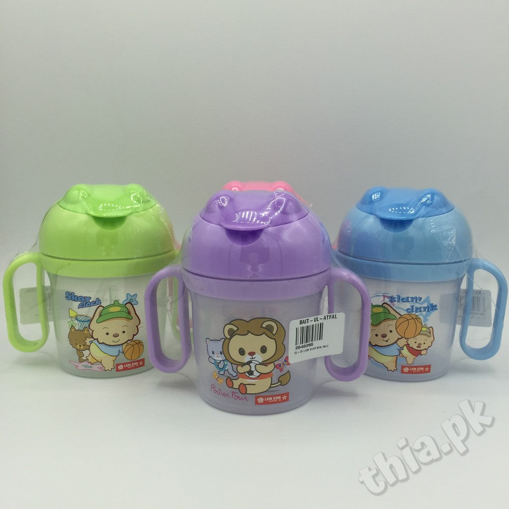 NHQ Unbreakable Plastic Baby Water Sipper Feeder - Design 3