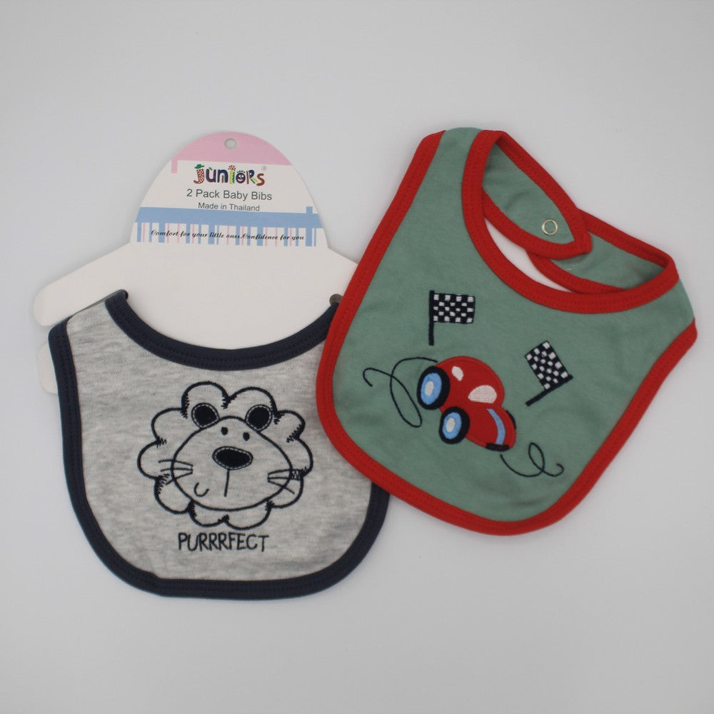Imported Waterproof Cotton Double Layer Bib for 0-2 Years