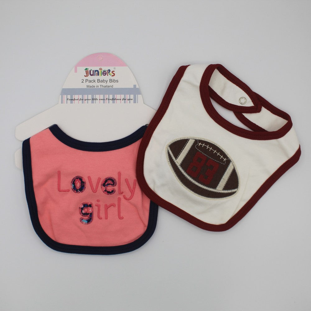 Imported Thailand 0-2 years 100% Cotton Double Layer Bib