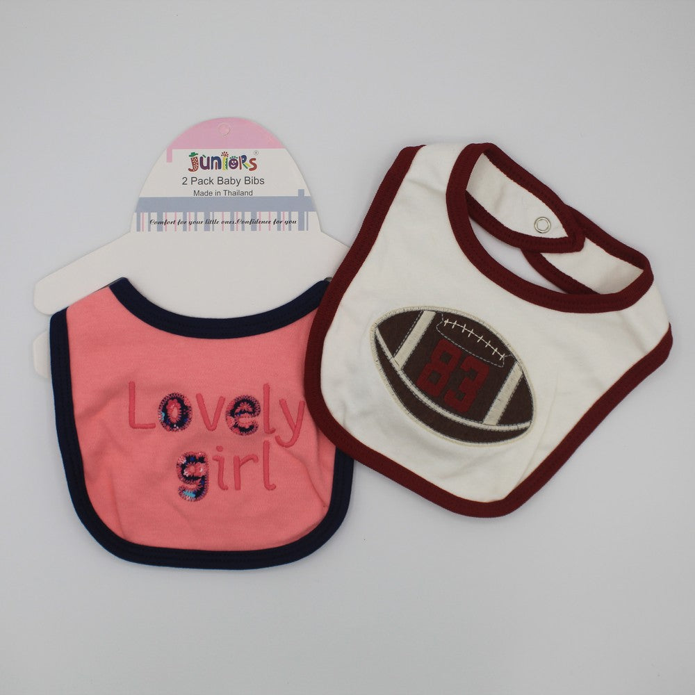 Imported Waterproof Cotton Double Layer Bib for 0-2 Years